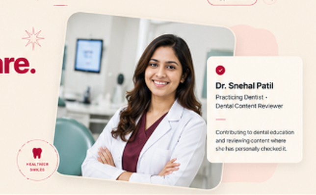 Dr. Snehal Patil - Practicing Dentist & Dental Content Reviewer