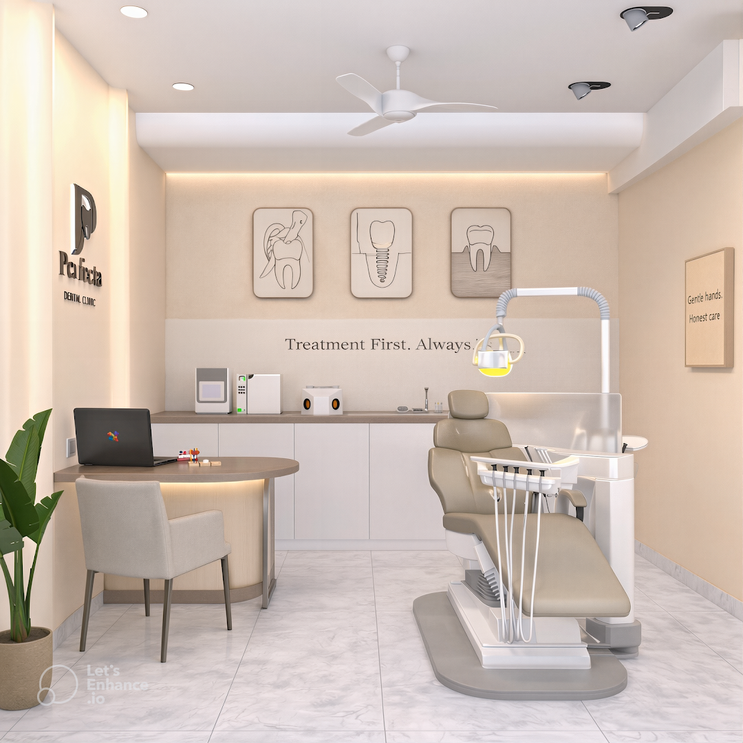 Perfecta Dental Clinic - Modern Clinic Interior Photo 3 in Jalgaon