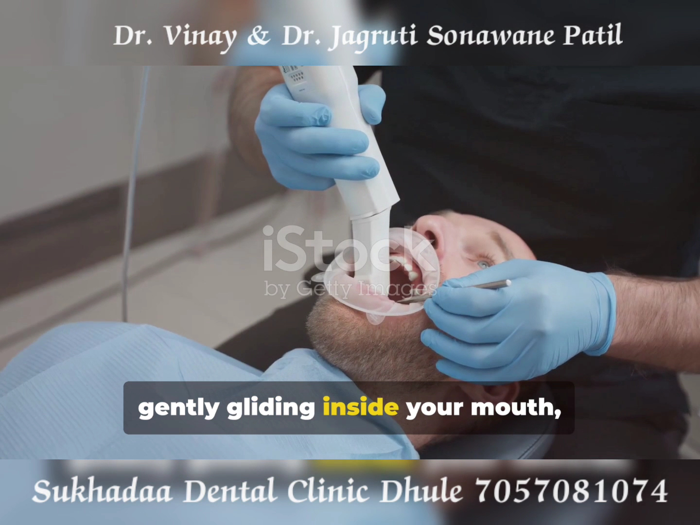 Sukhadaa Dental Clinic (Sukhada) Dhule ! Dr. Vinay Sonawane & Dr. Jagruti Sonawane - Modern Clinic Interior Photo 2 in Dhule