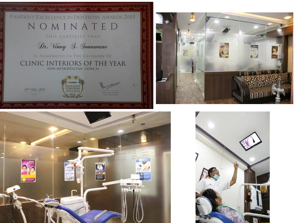 Sukhadaa Dental Clinic (Sukhada) Dhule ! Dr. Vinay Sonawane & Dr. Jagruti Sonawane - Modern Clinic Interior Photo 3 in Dhule