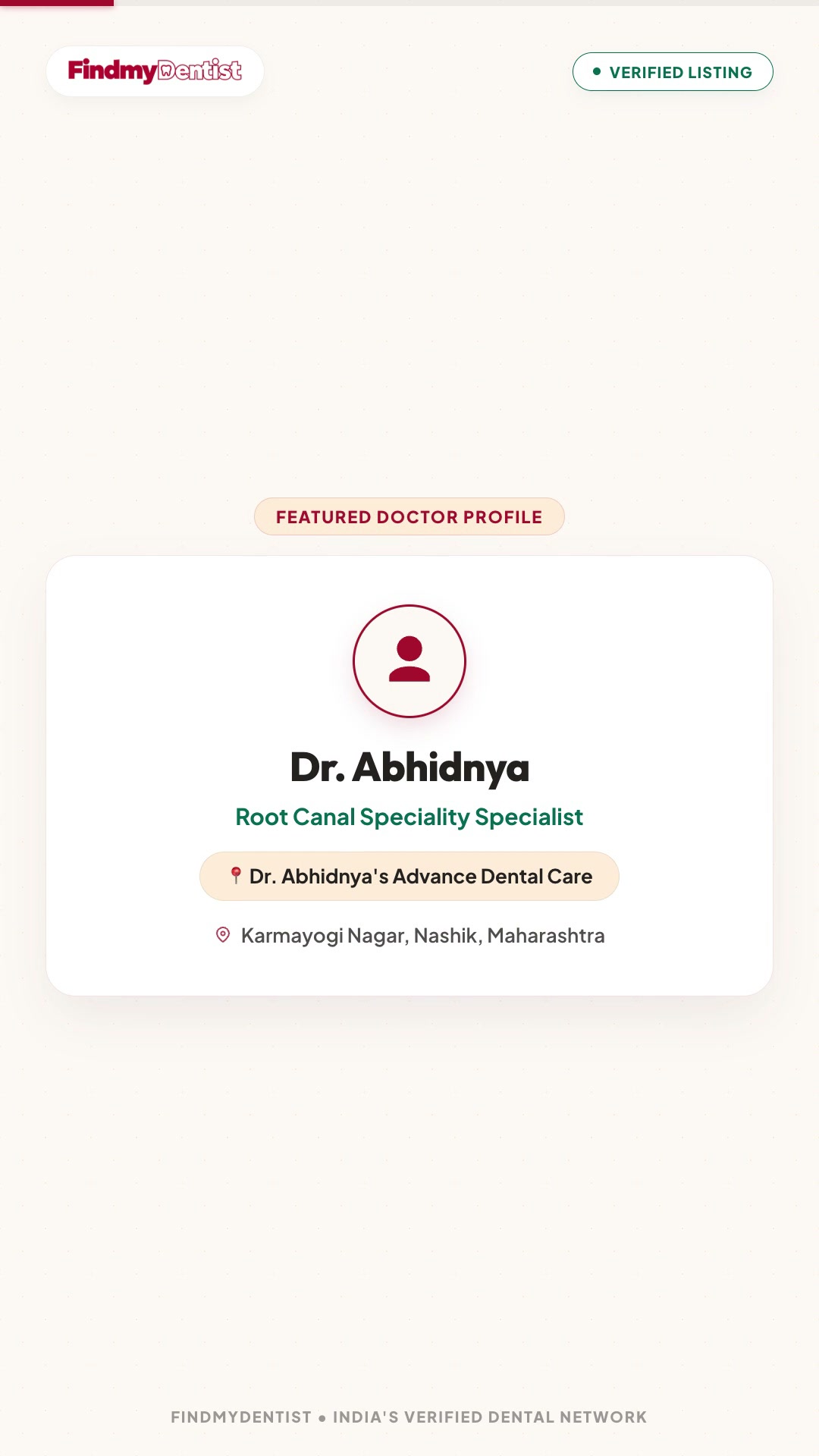 Dr. Abhidnya Advance Dental Video